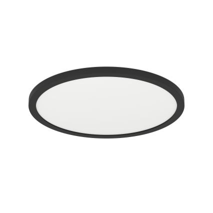 Eglo - Iluminação de teto LED RGBW com regulação LED/14,6W/230V preta ZigBee