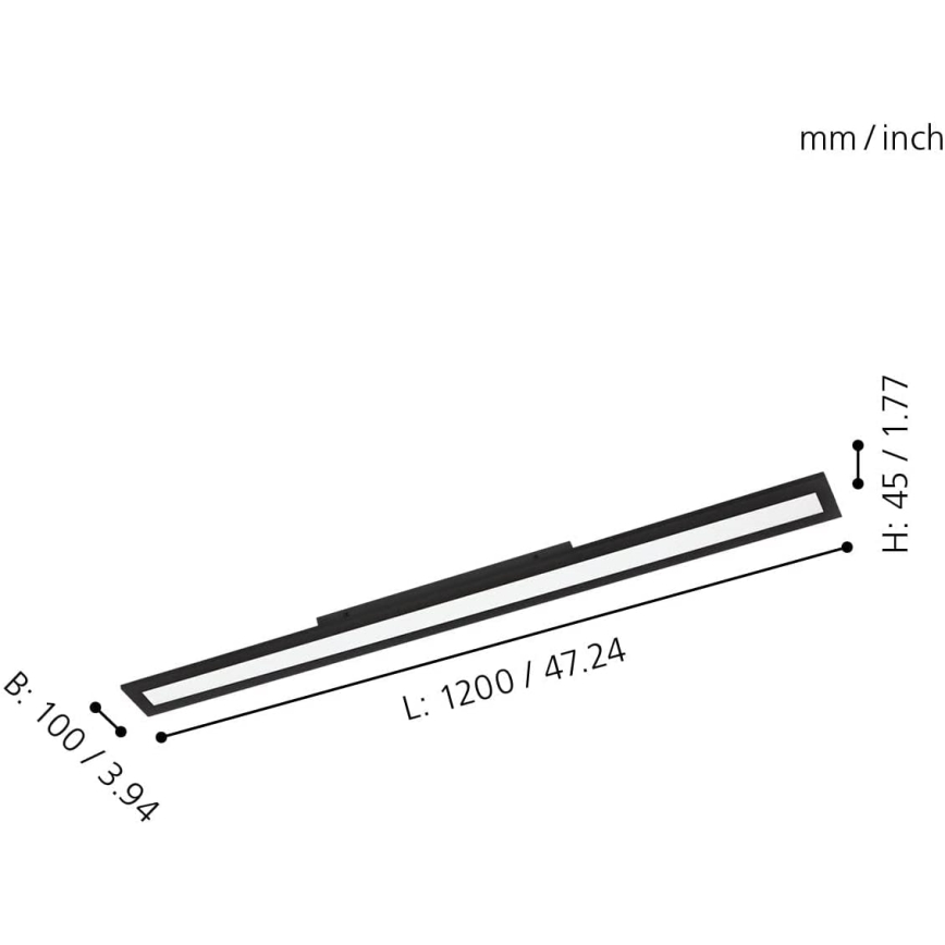 Eglo - Iluminação de teto LED com regulação LED/33,5W/230V ZigBee