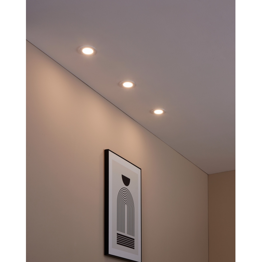 Eglo -CONJUNTO 3x Iluminações LED com regulação FUEVA-Z  LED/2,8W/230V IP44