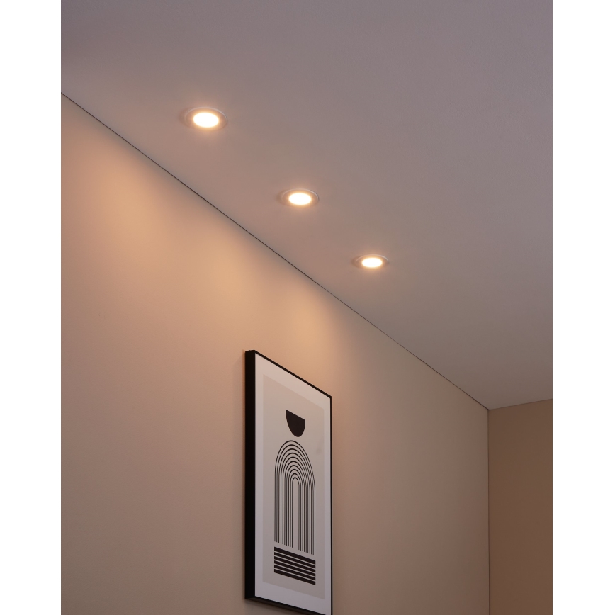 Eglo -CONJUNTO 3x Iluminações LED com regulação FUEVA-Z  LED/2,8W/230V IP44