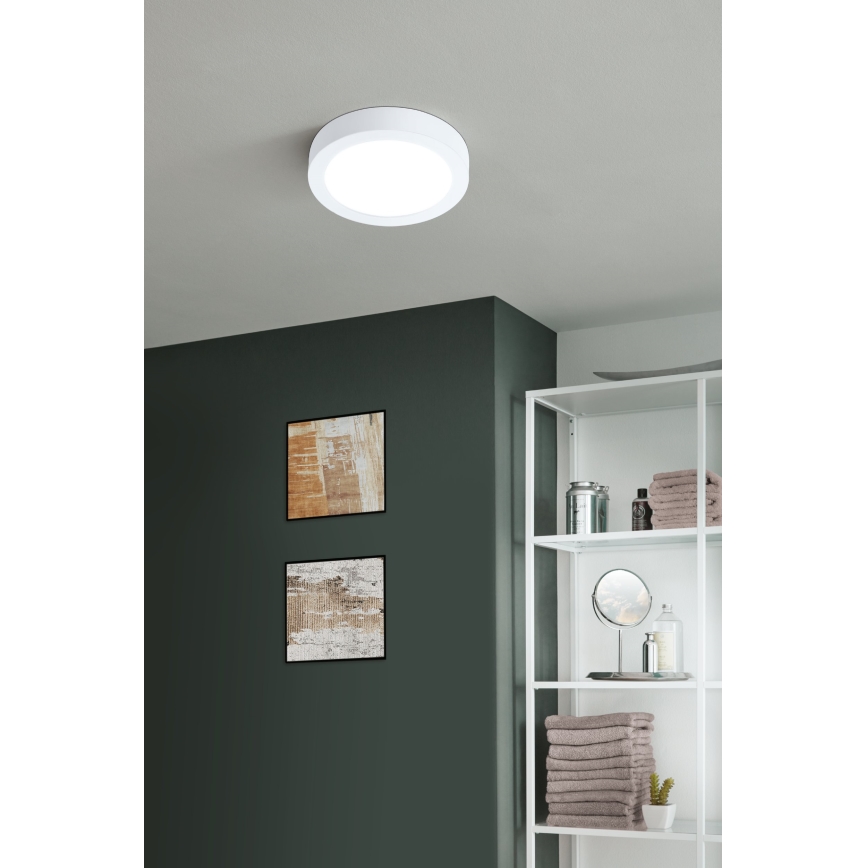 Eglo - Iluminação de teto de casa de banho LED com regulação LED/16,5W/230V 2700-6500K IP44 ZigBee