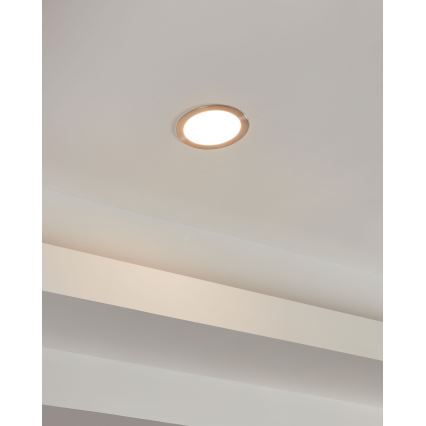 Eglo - Iluminação embutida de casa de banho LED com regulação LED/10,5W/230V IP44 ZigBee