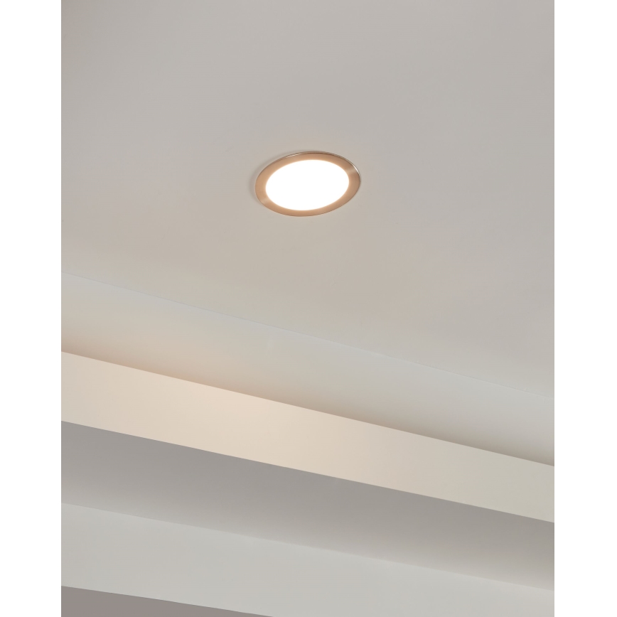 Eglo - Iluminação embutida de casa de banho LED com regulação LED/10,5W/230V IP44 ZigBee