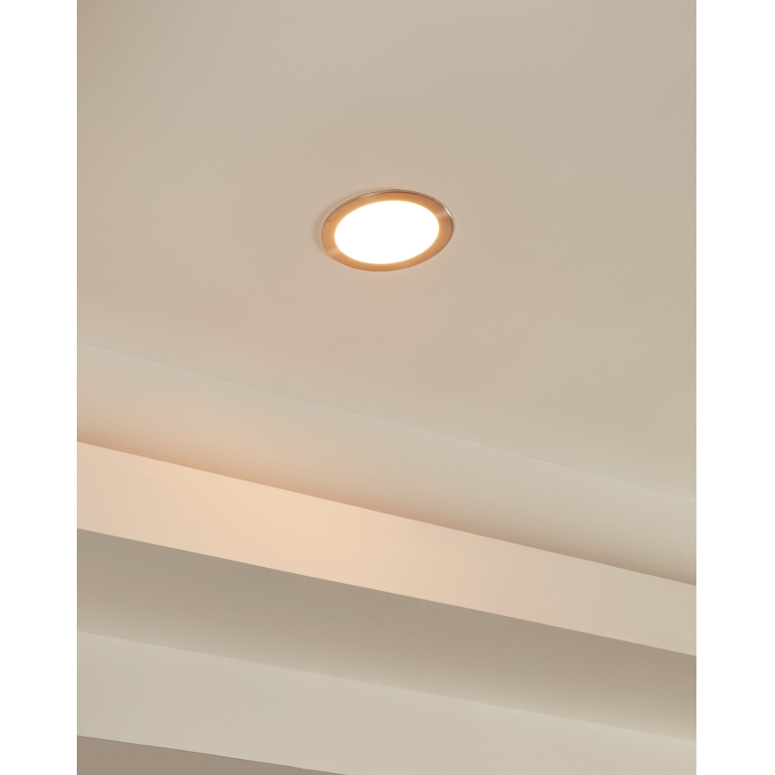 Eglo - Iluminação embutida de casa de banho LED com regulação LED/10,5W/230V IP44 ZigBee