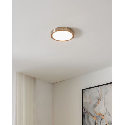 Eglo - Iluminação de teto de casa de banho LED com regulação LED/16,5W/230V IP44 ZigBee