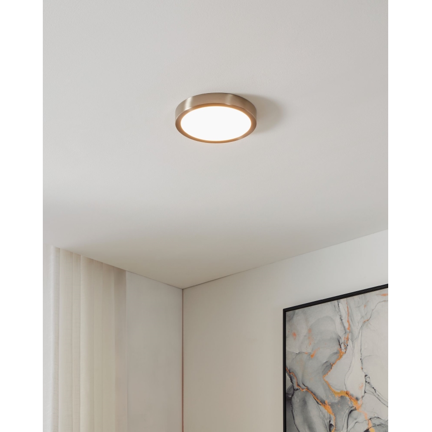 Eglo - Iluminação de teto de casa de banho LED com regulação LED/16,5W/230V IP44 ZigBee