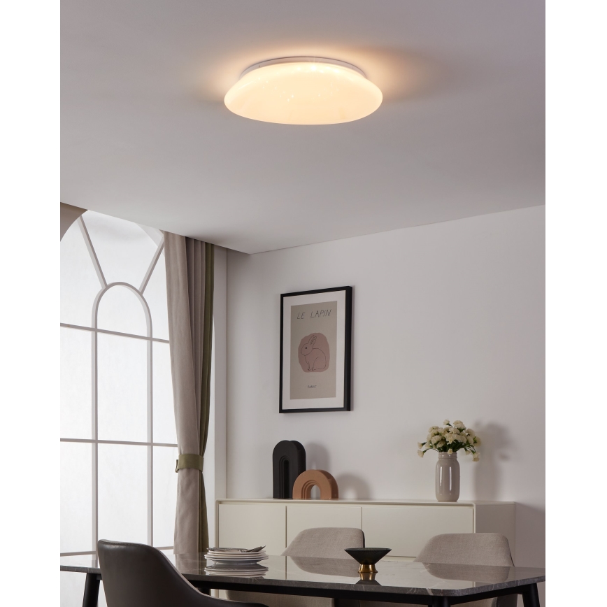 Eglo - Iluminação de teto LED RGBW com regulação LED/21,6W/230V ZigBee