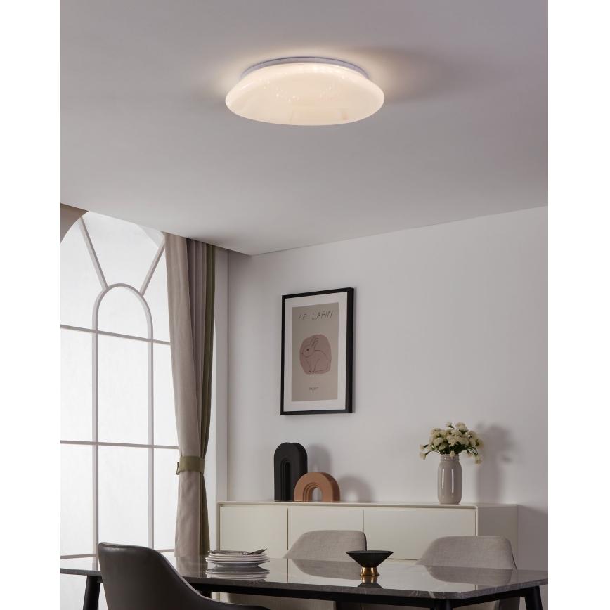 Eglo - Iluminação de teto LED RGBW com regulação LED/21,6W/230V ZigBee