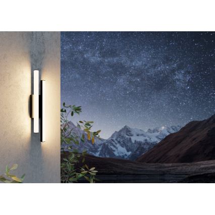 Eglo - Iluminação de parede exterior LED 2xLED/4,2W/230V IP55