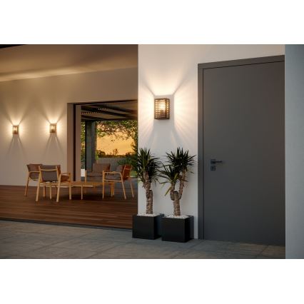 Eglo - Iluminação de parede exterior 1xE27/60W/230V IP44