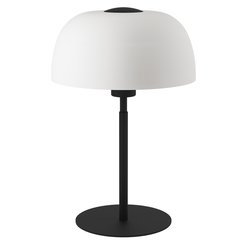Eglo - Candeeiro de mesa 1xE27/40W/230V preto/branco