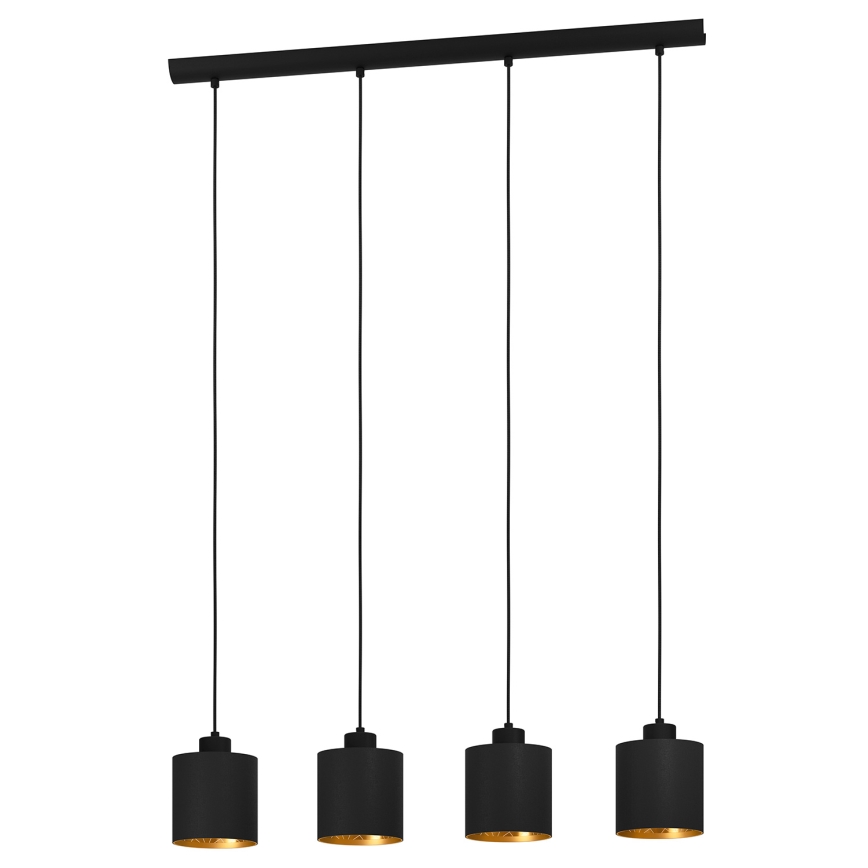 Eglo - Candelabro suspenso 4xE27/28W/230V