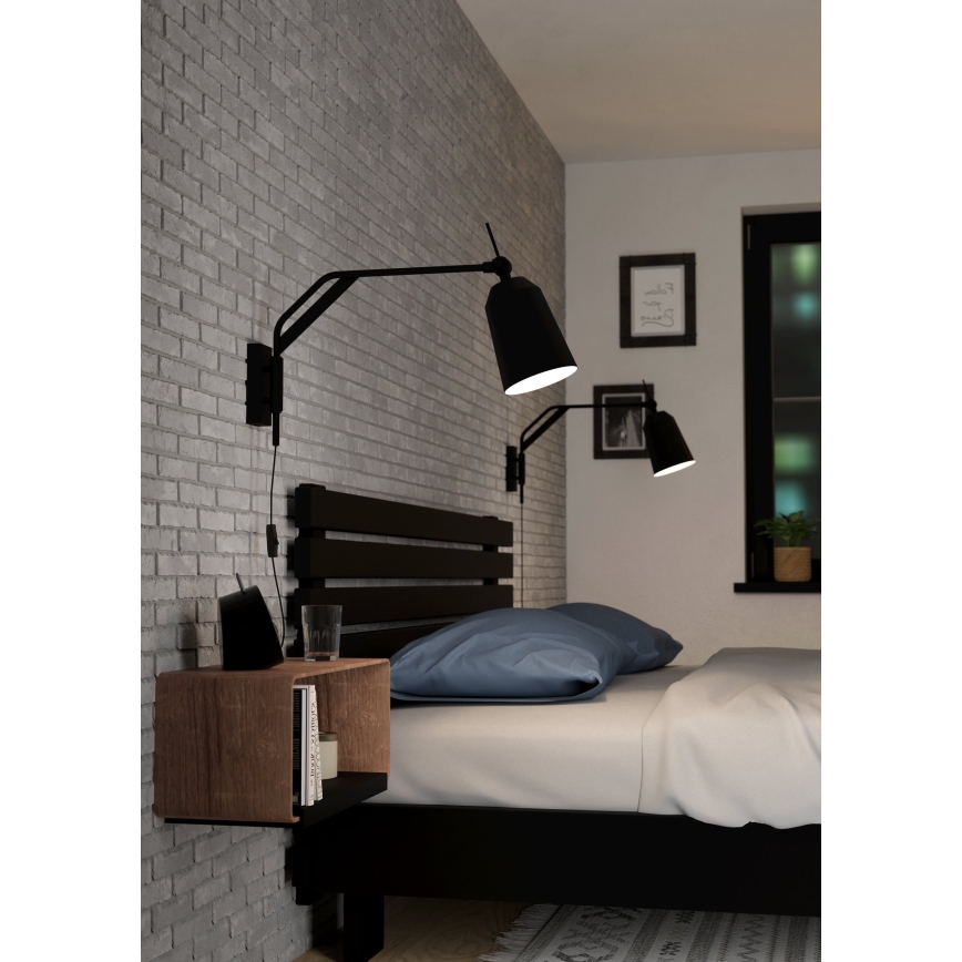 Eglo - Candeeiro de parede 1xE27/40W/230V