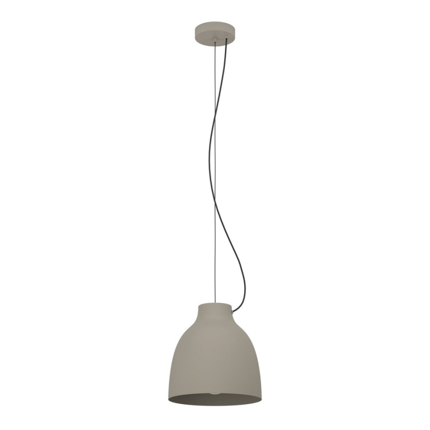 Eglo - Candelabro suspenso 1xE27/40W/230V cinzento