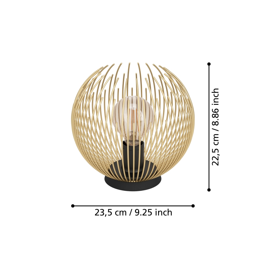 Eglo - Candeeiro de mesa 1xE27/40W/230V