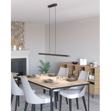 Eglo - Candeeiro suspenso LED com regulação LED/22W/230V 3000K