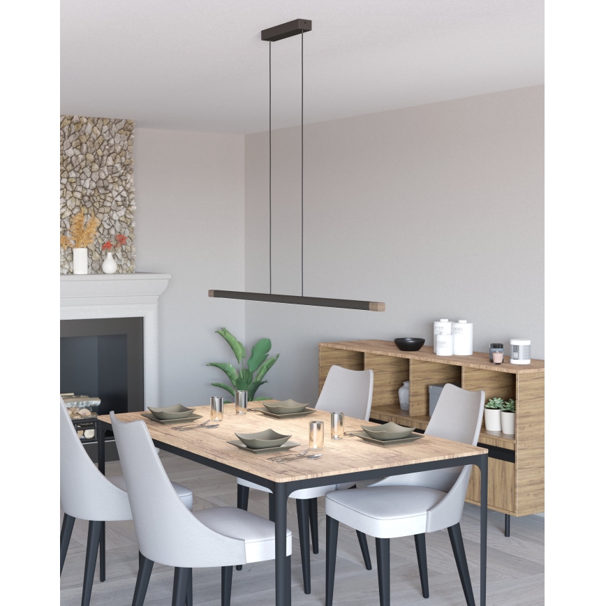 Eglo - Candeeiro suspenso LED com regulação LED/22W/230V 3000K