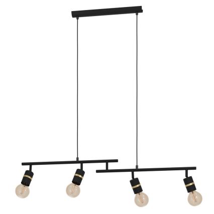 Eglo - Candelabro suspenso 4xE27/10W/230V