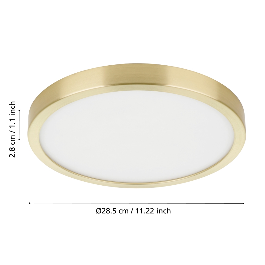 Eglo - Iluminação de teto LED LED/20,5W/230V diâmetro 28,5 cm