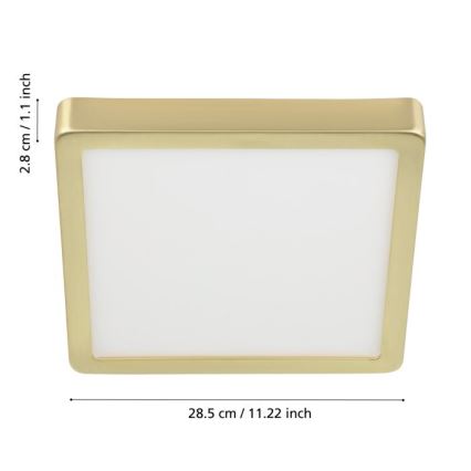 Eglo - Iluminação de teto LED LED/20,5W/230V
