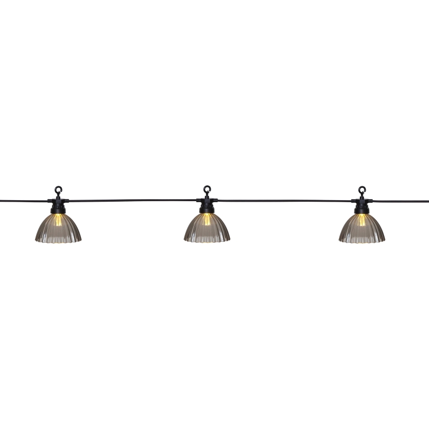 Eglo - Corrente decorativa exterior LED 12xLED/0,066W/3,2V IP44