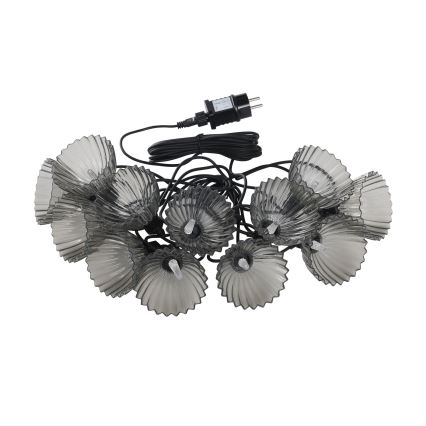 Eglo - Corrente decorativa exterior LED 12xLED/0,066W/3,2V IP44