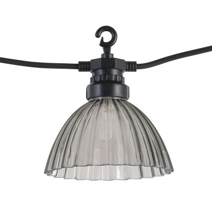 Eglo - Corrente decorativa exterior LED 12xLED/0,066W/3,2V IP44