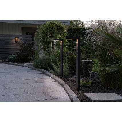 Eglo - Candeeiro solar exterior LED com sensor 18xLED/0,2W/3,7V IP44