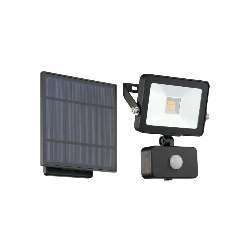 Eglo - Holofote solar LED com sensor 15xLED/0,03W/3,7V IP44