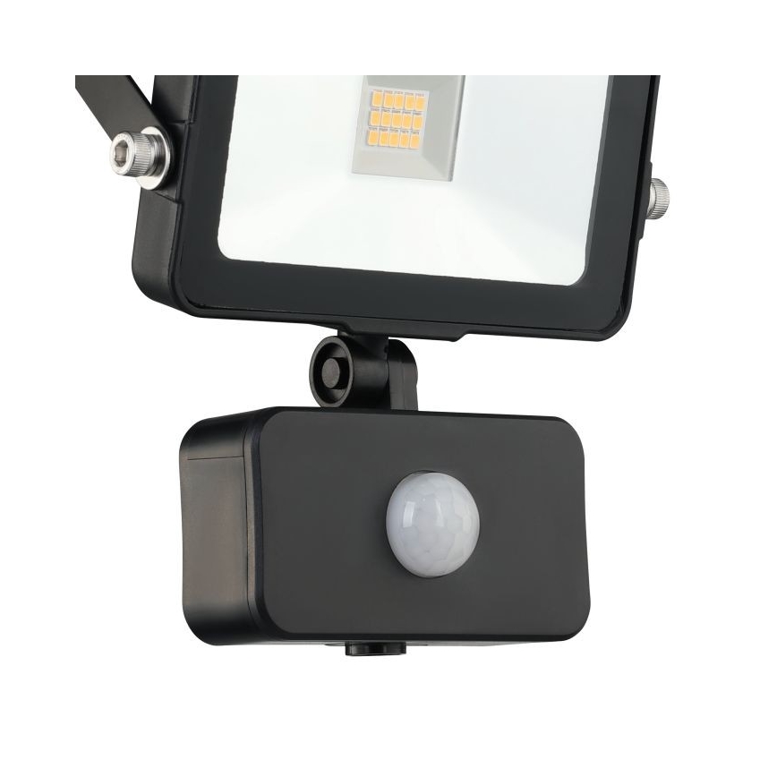 Eglo - Holofote solar LED com sensor 15xLED/0,03W/3,7V IP44