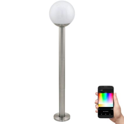 Eglo - Candeeiro exterior LED RGB com regulação 1xE27/9W/230V 2700-6500K IP44