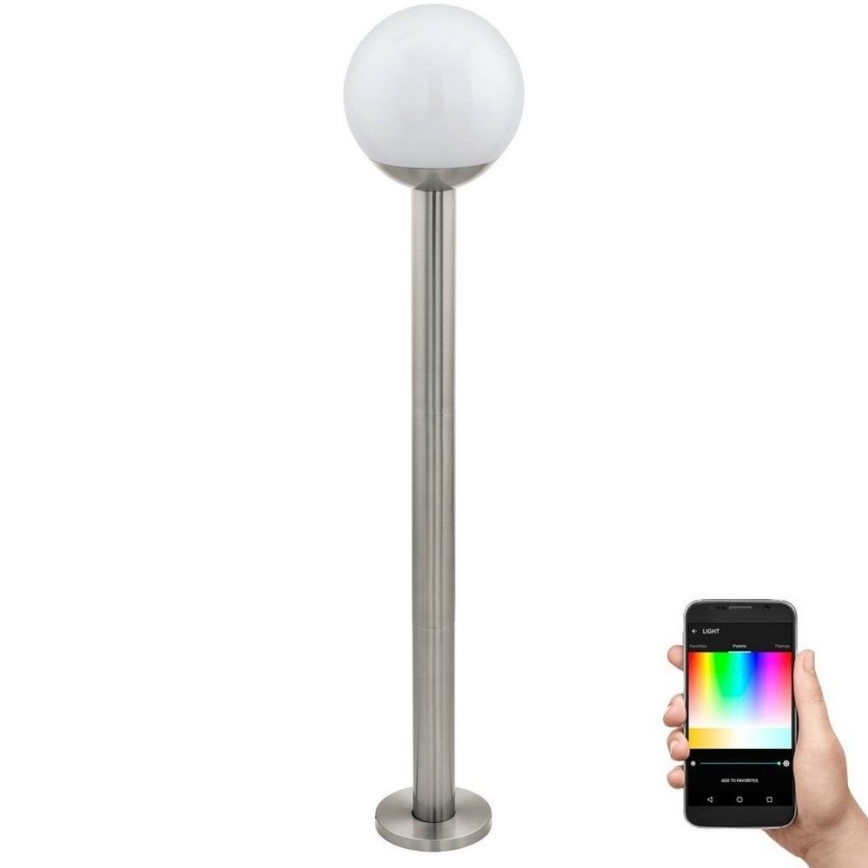 Eglo - Candeeiro exterior LED RGB com regulação 1xE27/9W/230V 2700-6500K IP44