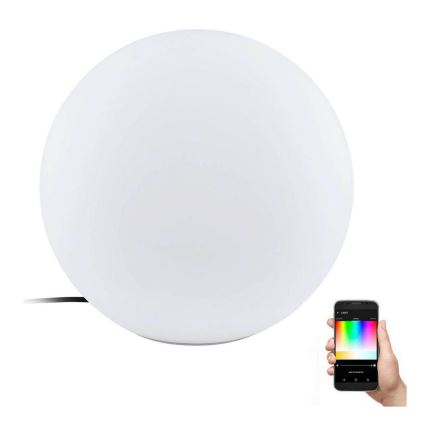 Eglo - Candeeiro exterior LED RGB com regulação 1xE27/9W/230V 2700-6500K IP65 ø390