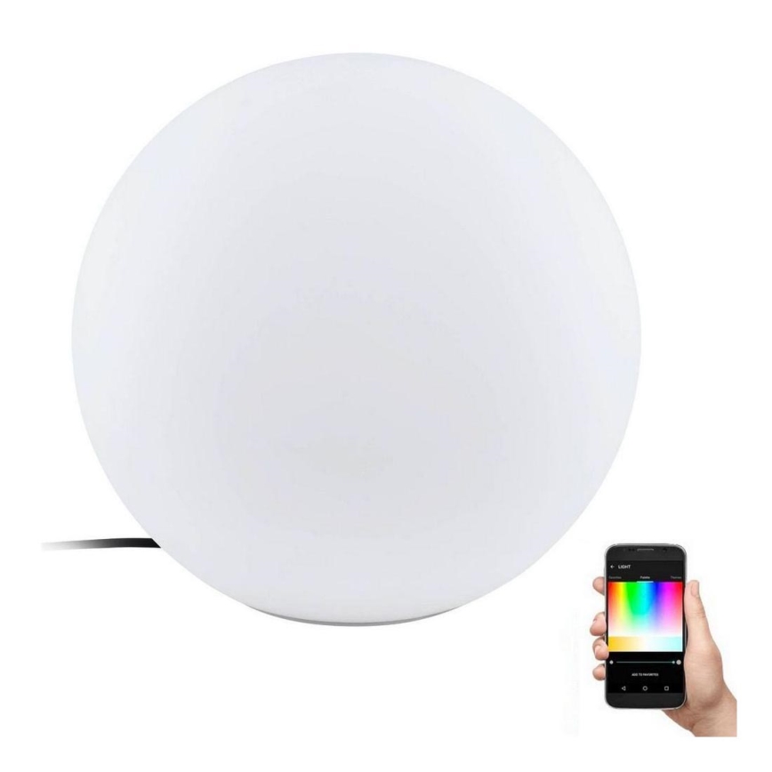 Eglo - Lâmpada exterior LED RGB regulável 1xE27/9W/230V 2700-6500K IP65 Ø390