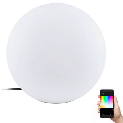 Eglo - Candeeiro exterior LED RGB com regulação 1xE27/9W/230V 2700-6500K IP65