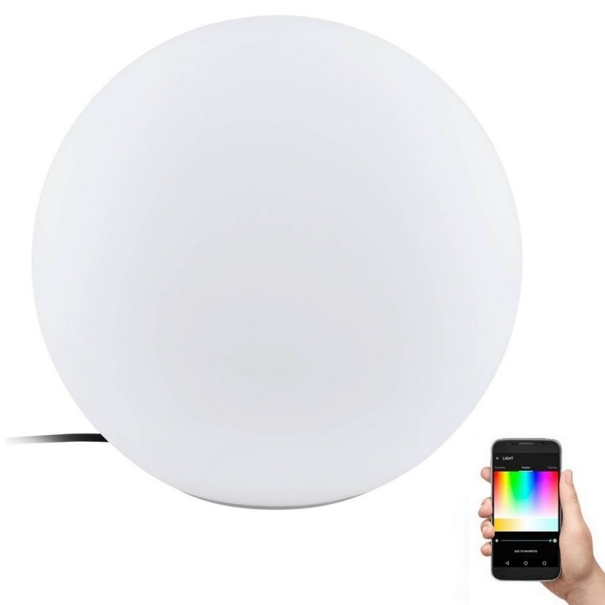 Eglo - Candeeiro exterior LED RGB com regulação 1xE27/9W/230V 2700-6500K IP65