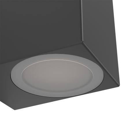 Eglo - Iluminação de parede exterior LED 2xGU10/4,6W/230V IP44
