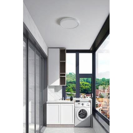 Eglo - Iluminação de teto de casa de banho LED LED/20,5W/230V IP44 branco