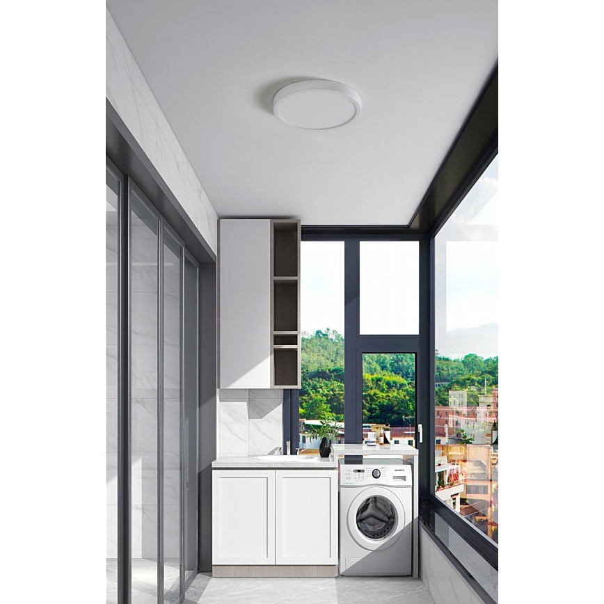 Eglo - Iluminação de teto de casa de banho LED LED/20,5W/230V IP44 branco