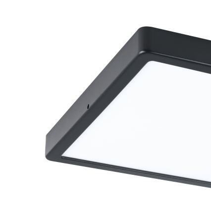 Eglo - Iluminação de teto exterior LED LED/20,5W/230V IP44 preto