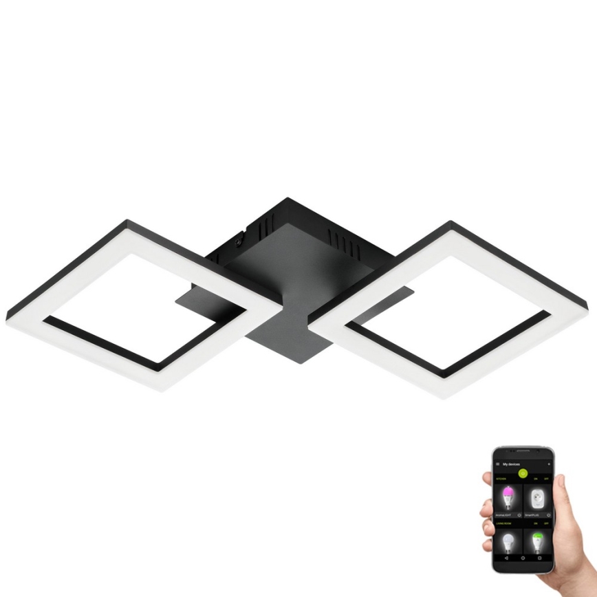 Eglo - Iluminação de teto LED com regulação LED/15,5W/230V