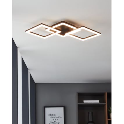 Eglo - Iluminação de teto LED com regulação LED/32,4W/230V