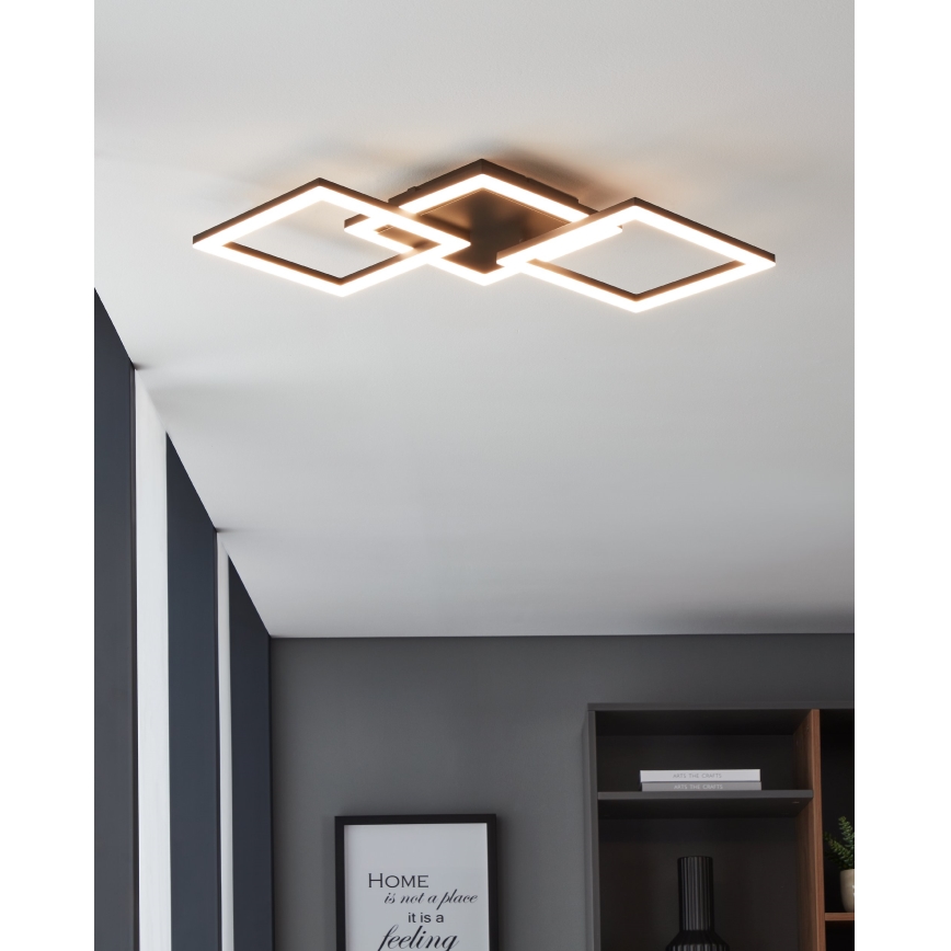 Eglo - Iluminação de teto LED com regulação LED/32,4W/230V