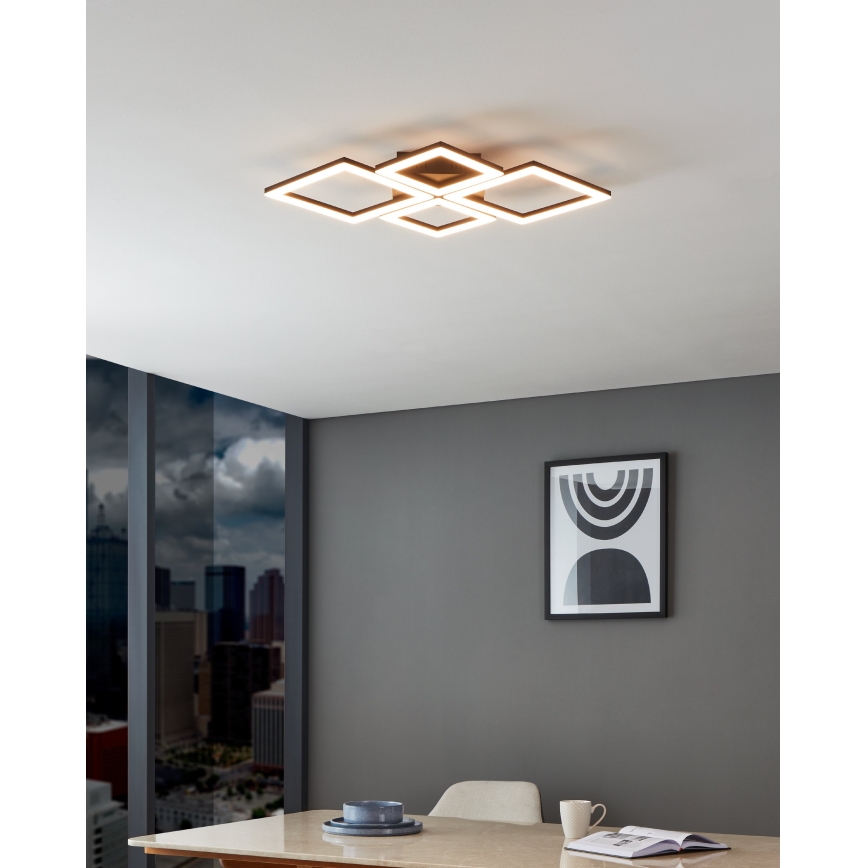 Eglo - Iluminação de teto LED com regulação LED/42W/230V