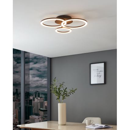Eglo - Iluminação de teto LED com regulação LED/33W/230V