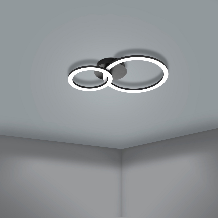 Eglo - Iluminação de teto LED com regulação LED/15W/230V