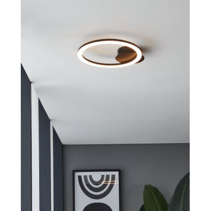 Eglo - Iluminação de teto LED com regulação LED/15W/230V