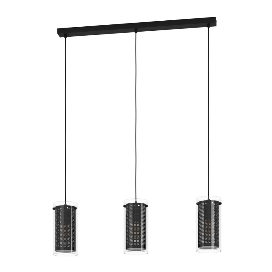 Eglo - Candelabro suspenso 3xE27/10W/230V