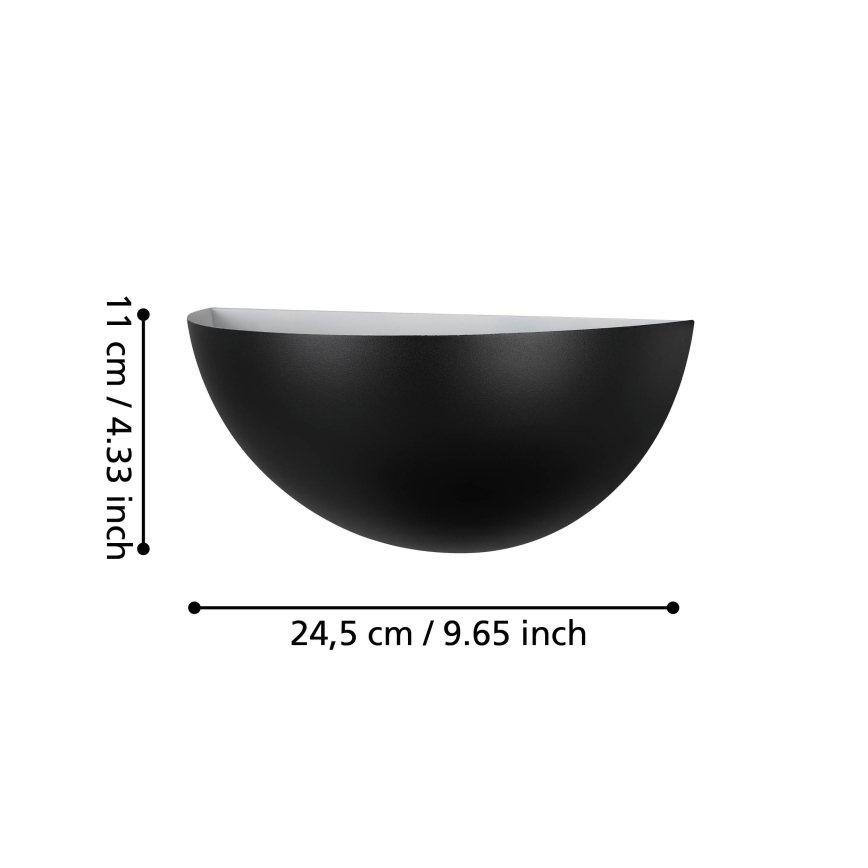 Eglo - Iluminação de parede 1xE27/25W/230V