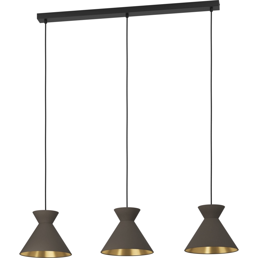 Eglo - Candelabro suspenso 3xE27/40W/230V